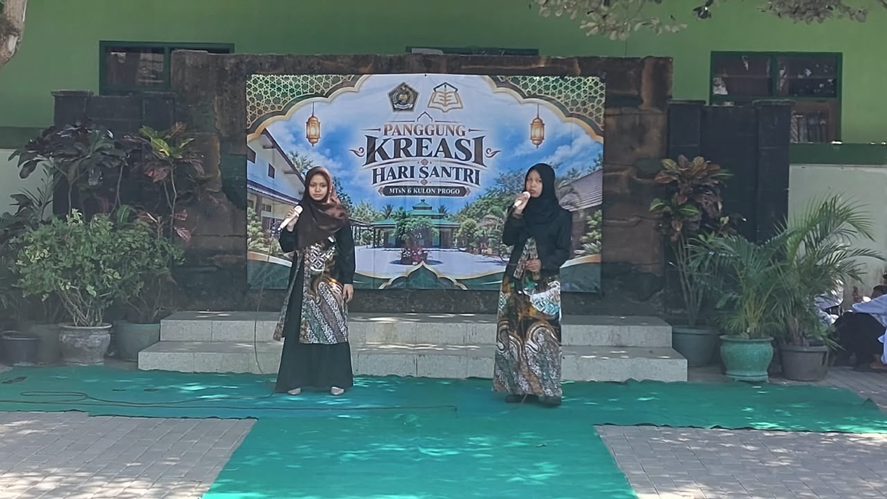 Lantunan Islami Menggema di Semarak Lomba Hari Santri MTsN 6 Kulon Progo